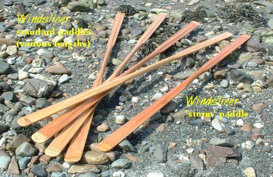 A selection of Windslicer blades
